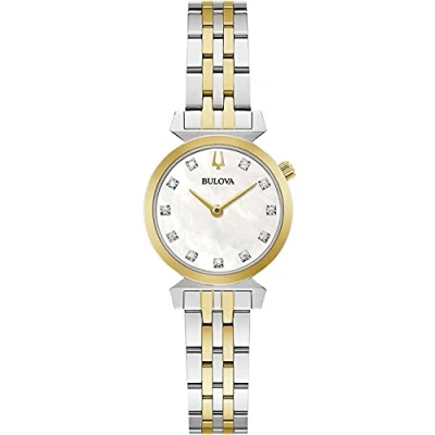 Abbildung von Bulova Damen Analog Automatik Uhr mit Edelstahl Armband 98P202