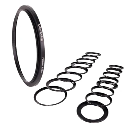 Abbildung von Lens Aid Step Up Ring 67 77mm für Kamera Objektiv: Filter Adapter aus Metall ND, UV, Polfilter etc. Adapterring kompatibel zu Sony Canon Nikon Fujifilm Olympus Pentax Leica Sigma Tamron