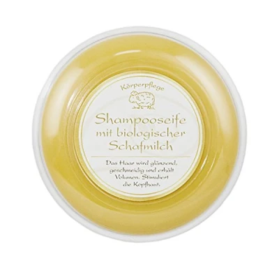 Abbildung von Florex Shampooseife mit bio Schafmilch 100g in der Dose