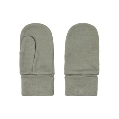 Abbildung von NAME IT Baby Jungen Nmmwillit Wool Mittens W/Thumb XXIII Fäustlinge, Grün (Vetiver), 4 EU