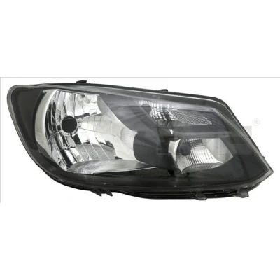 Abbildung von TYC 20 12474 15 2 Scheinwerfer links H4, P21/5W mit Tagfahrlicht für Rechtsverkehr Elektromotor VOLKSWAGEN: Caddy 3 Kastenwagen, Kombi