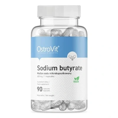 Abbildung von Sodium Butyrate 600mg (30% Buttersäure) Butyric Acid Natriumbutyrat 90 Vege Kapseln