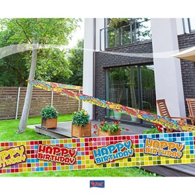 Abbildung von Alles Gute zum Geburtstag Blocks Rückschlagband