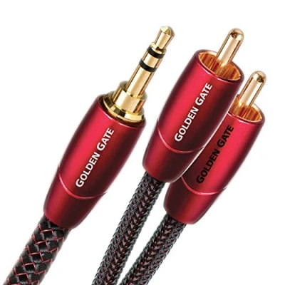 Abbildung von AudioQuest Golden Gate 3,5mm Klinke auf Cinch 5 M
