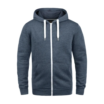 Abbildung von Solid Sdolli Sweatjacke, Herren, Größe: Small, Blue melange