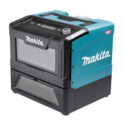 Abbildung von Makita MW001GZ Akku Mikrowelle 40V max. 350/500 W, 8 l (ohne Akku, ohne Ladegerät)