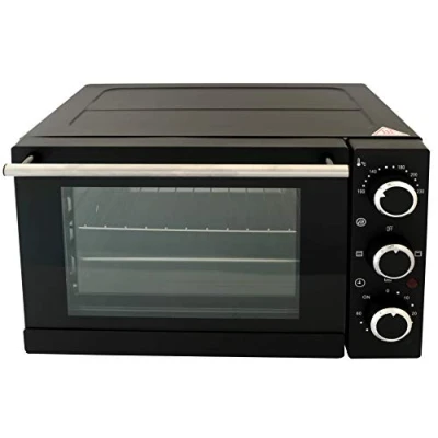 Abbildung von DESKI Minibackofen, Mini Backofen 15L Ofen Oberhitze Timer Thermostat Pizzaofen