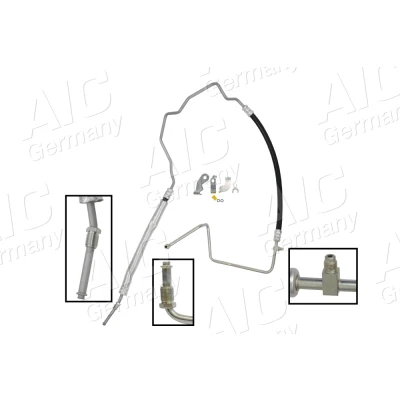 Abbildung von AIC 58454 Hydraulikschlauch, Lenkung von Hydraulikpumpe nach Lenkgetriebe RENAULT: CLIO 2
