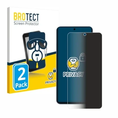 Abbildung von BROTECT (2 Stück Anti Spy Blickschutzfolie für Google Pixel 8 Pro Privacy Screen Protector [Displayschutz Folie, Sichtschutz, Blaulichtfilter]