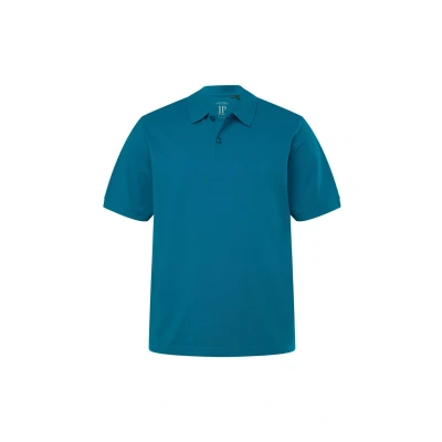 Abbildung von JP1880 Grosse GRÖSSEN BIS 8XL Knopfleiste Poloshirt, Herren, Größe: 6XL, Blue turquoise
