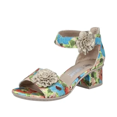 Abbildung von Rieker Sandalette, Sommerschuh, Riemchensandale, Urlaubschuh mit praktischem Klett