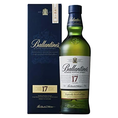 Abbildung von Ballantine`s 17 Jahre Blended Scotch Whisky 40% 0,7l Flasche