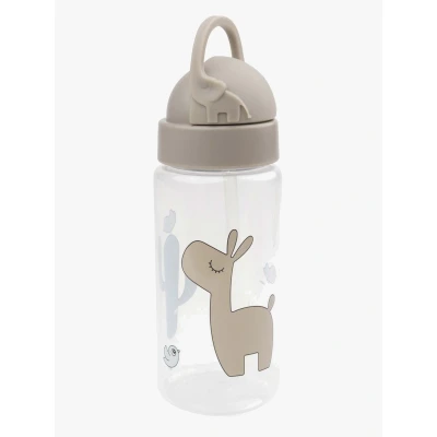 Abbildung von Done By Deer Flasche mit Trinkhalm Lalee, Sand