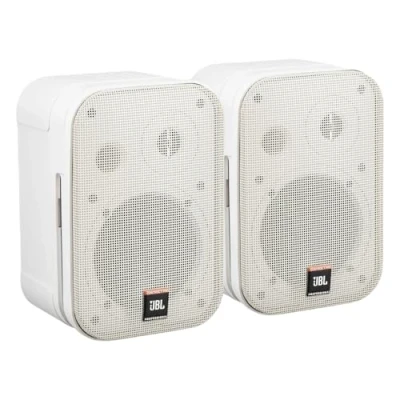 Abbildung von JBL Control 1 Miniatur Lautsprecher, Pro High Performance, 150 Watt, Studio Monitor weiß