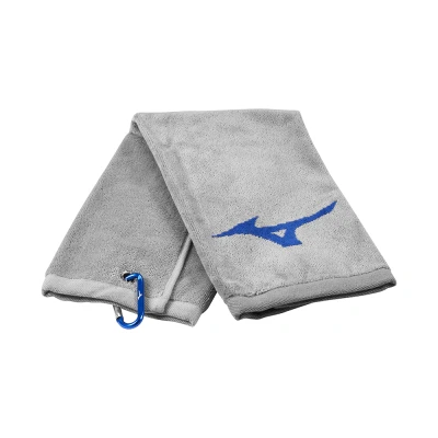 Abbildung von Mizuno RB Retro Stripe Towel Grau/Blau Damen/Herren Grösse One Size