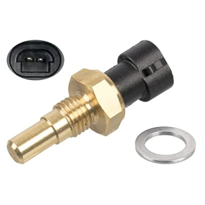 Abbildung von FEBI BILSTEIN 174534 Kühlmitteltemperatursensor schwarz mit Dichtring CHEVROLET: Aveo Schrägheck, Captiva, Camaro V Coupe, OPEL: Antara
