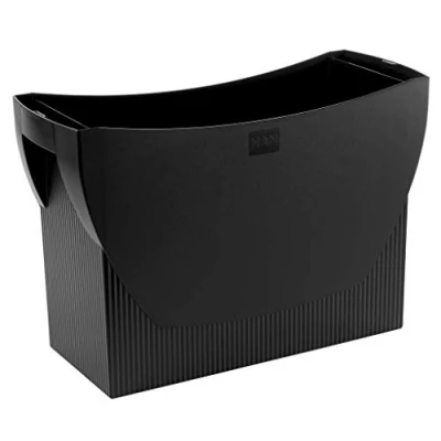 Abbildung von HAN Hängemappenbox SWING KARMA, für 20 Hängemappen, 80 100% Recyclingmaterial, 19008 13, öko schwarz
