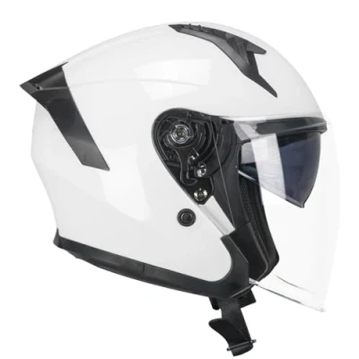 Abbildung von SKA P Helm mit offenem Gesicht, 1MHA Jedi Mono Weiß, S (55 56 cm)