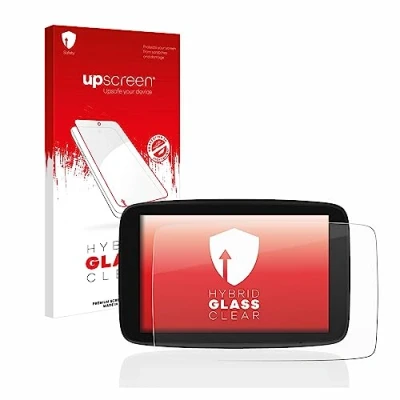 Abbildung von upscreen Schutzglas für TomTom Go Expert 7&quot; Schutzfolie, Glas Folie [Klar, 9H Panzerschutz, Anti Fingerprint]
