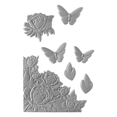 Abbildung von Spellbinders Blooming Butterflies 3D Emboss &amp; Cut Folder (E3D 126)