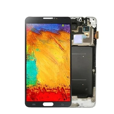 Abbildung von SHOWGOOD Ersatzteil Set für Samsung Galaxy Note 3 N9005 N900 N900A LCD Display Touchscreen Digitizer Assembly Ersatzteile (N9005 Schwarzer Rahmen)