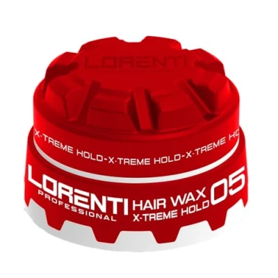 Abbildung von LORENTI TOKYO &amp; SEOUL Haarstylingwachs Hair Wax No.5 Rot 150ml Gel mit Wet Effekt Haarwachs Glanz