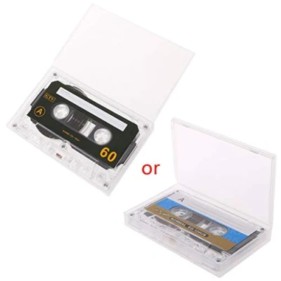 Abbildung von Abwan Kassette, Standard Kassettenleerband Leer 60 Minuten Audioaufnahme für Sprachmusik Player