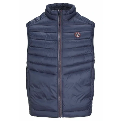 Abbildung von Jack &amp; Jones Puffer Weste, Herren, Größe: Medium, Navy blazer