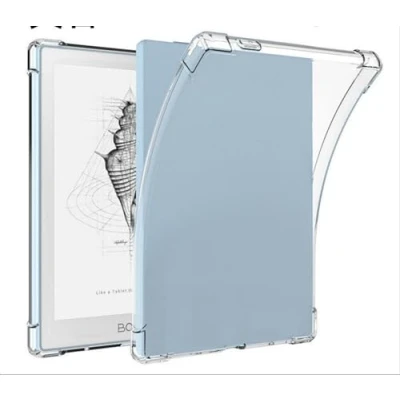 Abbildung von GIOPUEY Hülle für Boox Nova Air/Air S/Air C 7.8, Weiche TPU Rückenschale, Dünne Abdeckung, Airbag Schutz, Case Kompatibel mit 7.8 Transparentes
