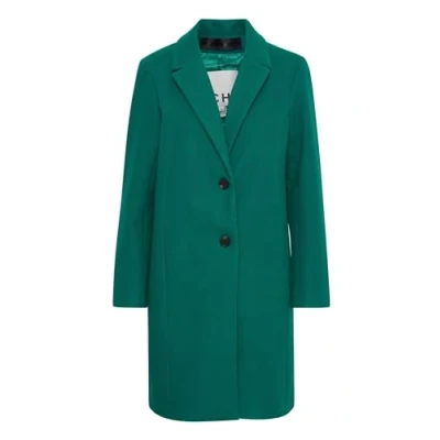 Abbildung von ICHI Ihjannet Kurzmantel, Damen, Größe: 36, Cadmium green