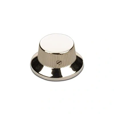 Abbildung von Schaller »STRAT™ KNOB NICKEL INSIDE Ø 6.0mm« Poti Knopf für E Gitarren 1 Stück