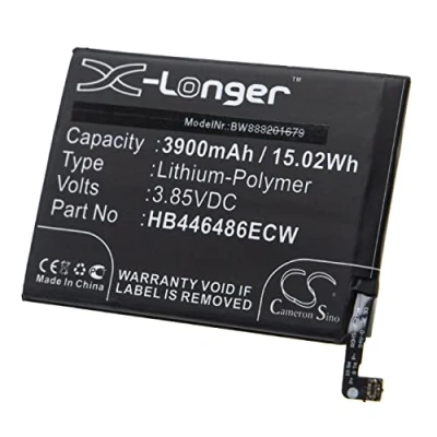 Abbildung von vhbw Akku kompatibel mit Huawei P Smart Pro 2019, Z, STK L21, LX1 Handy Smartphone Telefon (3900mAh, 3,85V, Li Polymer)