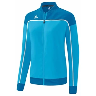 Abbildung von Erima Fussball Teamsport Textil Change BY PRÄSENTATIONS Trainingsjacke, Damen, Größe: 34, Curacao mykonos weiss