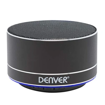 Abbildung von Denver BTS 32BLACK Tragbarer Stereo Lautsprecher 3W Schwarz Tragbare (3 W, Kabellos, Bluetooth, 10 m, Lautsprecher, Schwarz)