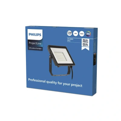 Abbildung von Philips ProjectLine Flutlicht, 30W, 3000K, schwarz
