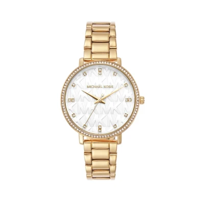 Abbildung von Michael Kors Pyper Uhr goldcoloured, Damen, Größe: One Size, Gold coloured