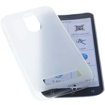 Abbildung von foto kontor Hülle kompatibel mit Emporia Smart 4 Tasche Gummi TPU Schutz Handytasche transparent