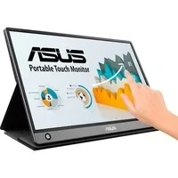 Abbildung von ASUS ZenScreen MB16AMTR 15,6 Zoll tragbarer USB Touch Monitor Full HD 1920x1080, 10W Typ C USB, Mini HDMI, Autorotation, leichtes Design, Case, Akku, Sockel IPS, 16:9, entspiegelt, Speaker
