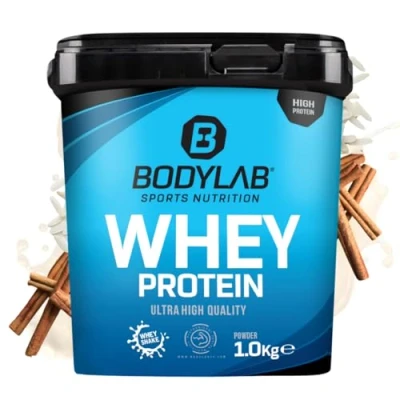 Abbildung von Bodylab24 Whey Protein Pulver, Milchreis Zimt
