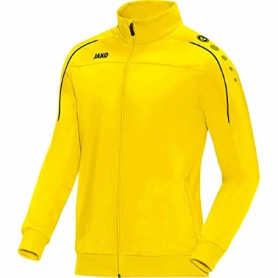 Abbildung von JAKO Classico Trainingsjacke, Herren, Größe: 44, Gelbschwarz