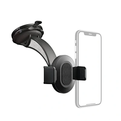Abbildung von Hama Auto Handyhalterung mit Saugnapf, 360 Grad drehbar, universal Smartphone Halterung