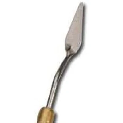 Abbildung von Lefranc Bourgeois 365001 Malmesser mit elastischer Metallklinge, rostfrei, lackiertem Holzgriff für Acrylfarben oder Ölfarben Nr.1
