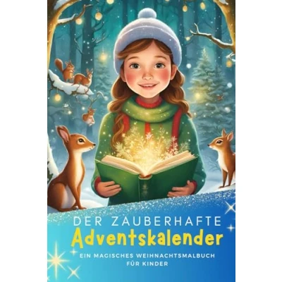 Abbildung von Der zauberhafte Adventskalender: Ein magisches Weihnachtsmalbuch für Kinder