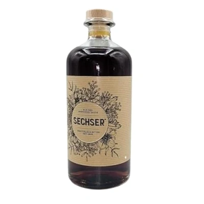 Abbildung von Sasse Sechser 700 ml 35% Vol. inkl. Drink Menue Rezept Broschüre