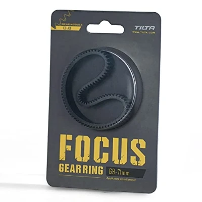 Abbildung von Tilta Seamless Focus Gear Ring für Objektiv 69 71mm 360 Rotation Silent Mini Follow Nucleus Nano DSLR 0.8 Mod Standard Kamera Zubehör TA FGR 6971