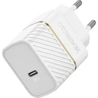 Abbildung von OtterBox USB C PD GaN EU Ladegerät 30W, Schnellade Gerät für Smartphone und Tablet, Sturzgeschützt Robust, Schwarz