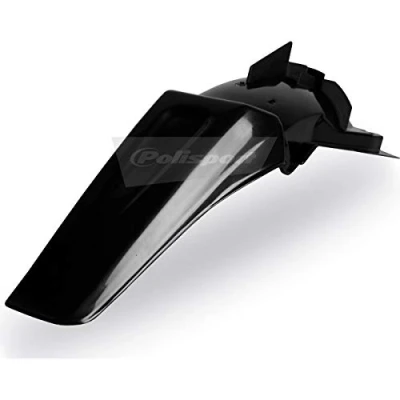 Abbildung von Polisport Kawasaki KX 125,KX 250 Hinterradkotflügel Schwarz für MX Modelles 1999 02