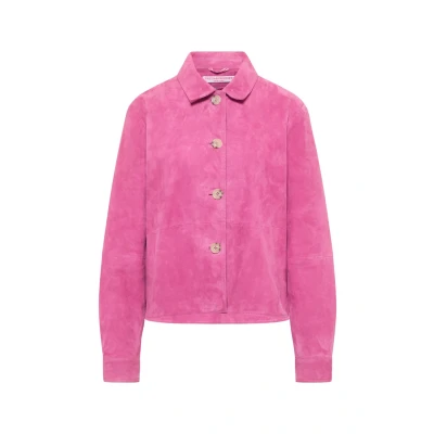 Abbildung von Frieda &amp; Freddies Ayleen Lederjacke, Damen, Größe: 36, Hellpink