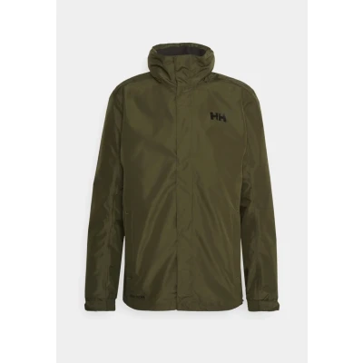 Abbildung von Helly Hansen Dubliner Regenjacke / wasserabweisende Jacke, Herren, Größe: 4XL, Utility green