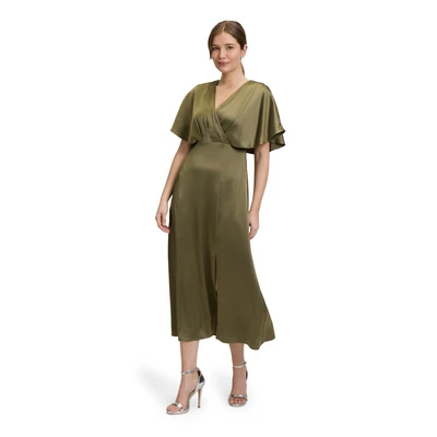 Abbildung von Vera Mont Freizeitkleid, Damen, Größe: 38, Deep avocado